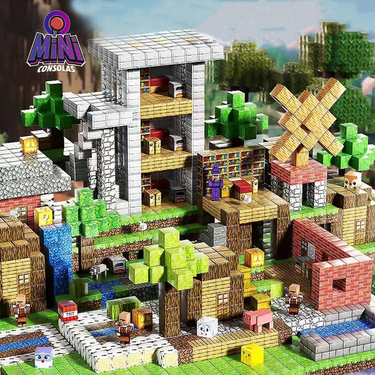 🏗️ Bloques de Construcción Magnéticos: ¡Construye, Crea y Aprende! 🧲