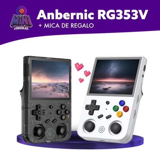 Consola Portátil Retro con Análogos Pantalla Touch