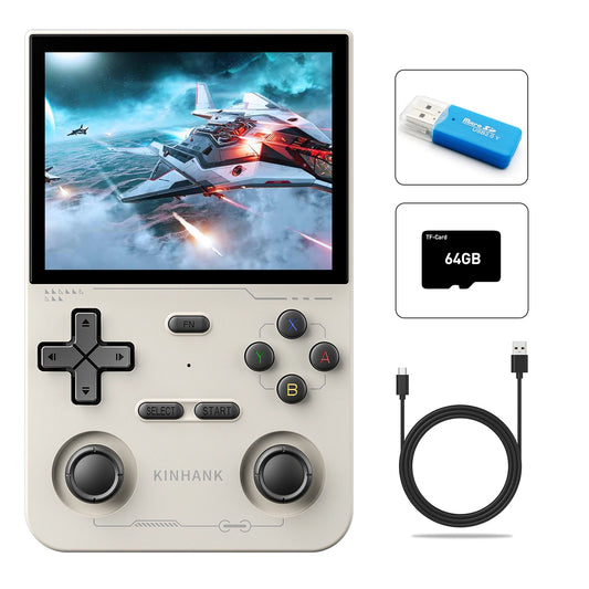Consola Portátil Retro con Gatillos y Análogos